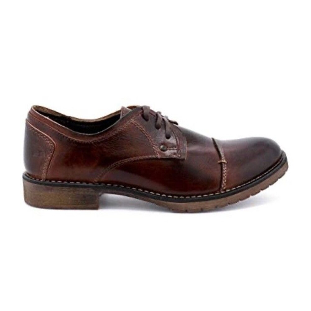 Bed Stu Men's Repeal Oxford shoes in Teak Rustic Size 8.5 Or 41.5 EU